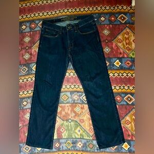 American Eagle Outfitters Men's Blue  Straight Jeans (31x32)